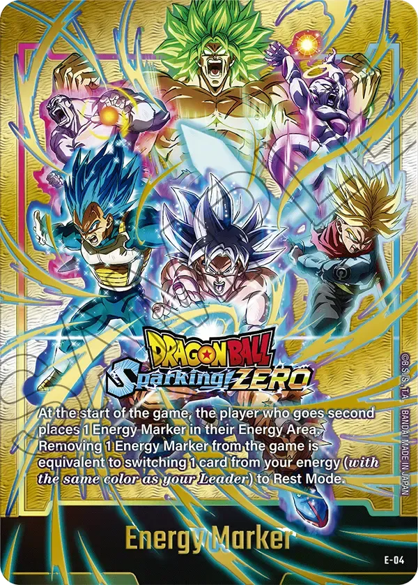 E-76 Energy Marker Dragon Ball Super Card Game Fusion World Card