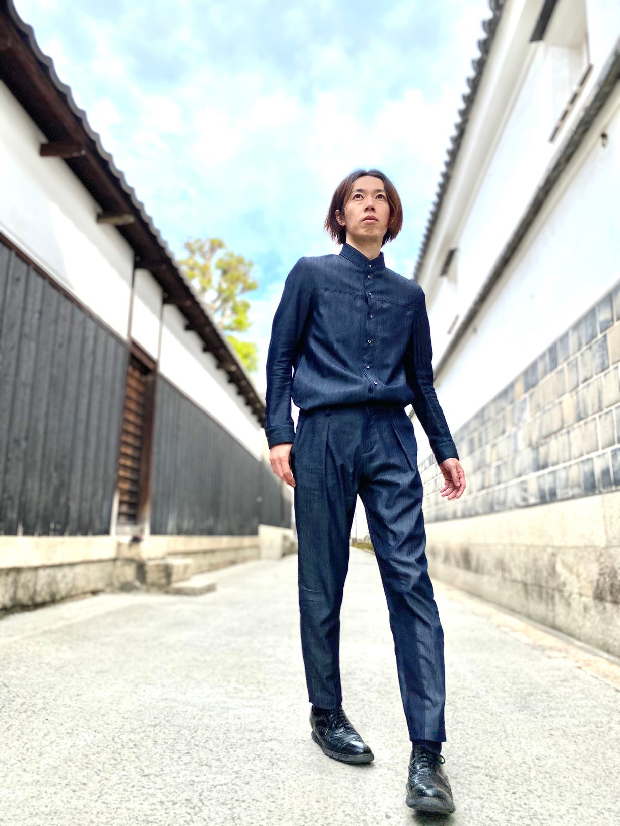 日常をリッチに！撥水シルクデニムのセットアップ -デニムの聖地-岡山