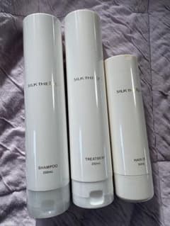 SILK THE RICH シャンプー トリートメント ヘアオイル3点セット - メルカリ