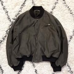 完売】25AW OUAT 012 グレー ボンバージャケット MA-1 短丈 - メルカリ