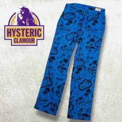 希少 ヒステリックグラマー ヒスガール アロハ 総柄 イージーパンツ S
