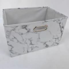 THREEPPY 折畳み収納ボックス 大理石柄 - メルカリ