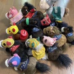 アバンティー SEGA競馬ぬいぐるみまとめ 90年代活躍競走馬12頭セット