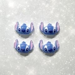 スティッチ ネイルパーツ 4個セット - メルカリ