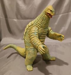 マーミット世紀の大怪獣シリーズ ビニパラベビー ペギラ貯金箱