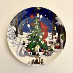 ARABIA アラビア フィンランド ムーミン クリスマス 皿 ウォール