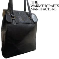 ✨THE WARMTHCRAFTS MANUFACTURE 馬革トートバッグ 黒 - メルカリ