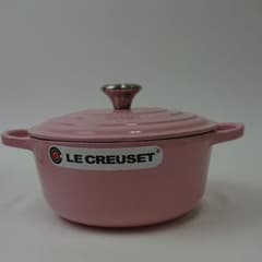 ル・クルーゼ シグニチャー ココットロンド20cm シフォンピンク廃盤品