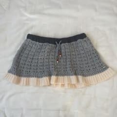 COYSEIO ニットミニスカート グレー - メルカリ