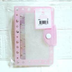 Mering メリング バインダー ストロベリーピンク A7 シール帳 いちご
