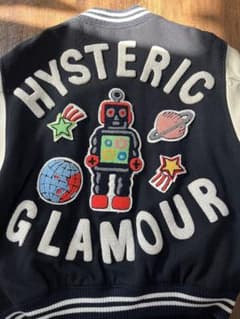 最初期 ヒステリックグラマー ロボット スタジャン 袖革 - メルカリ
