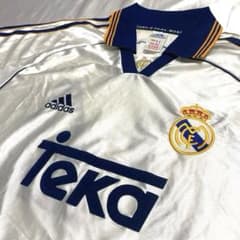 90s adidas レアルマドリードCF 98/00 ホーム ユニフォーム L - メルカリ