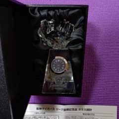 非売品超貴重】2025阪神タイガース リーグ優勝記念品ガラス時計 - メルカリ