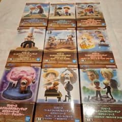 匿名配送】ワンピース ワーコレ ログストーリーズ フィギュア セット