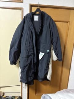 メゾンミハラヤスヒロ フリースライニング フード付きモッズコート