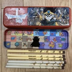 ドラゴンクエスト3 筆箱(ペンケース) 鉛筆6本 - メルカリ