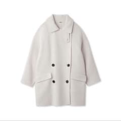 ミラオーウェン 衿ストラップハーフ丈リバーPコート コート - メルカリ