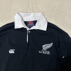 ☆稀少90sオールブラックスALL BLACKS ラグビージャージ カンタベリー