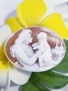 KS-905 【ジョヴァンニ・マラッツオ作】天然シェルカメオルース | Shop