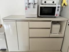 ニトリ キッチンカウンター(アルミナ2 120CT WH) コード4030914 - メルカリ