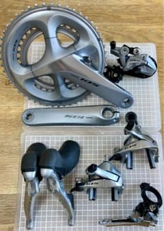 シマノ 105 R7000 コンポセット スパークシルバー SHIMANO - メルカリ