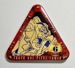 ONE PIECEワンピースタワー トンガリバースデー 缶バッジ スクアード