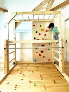 知育うんてい 室内うんてい ボルダリング 頑丈設計 安心取引 - メルカリ