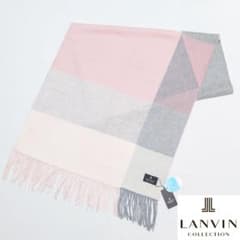 新品タグ付き】ランバンコレクション カシミヤ100%大判ストール