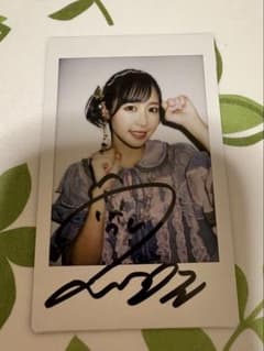FRUITS ZIPPER 仲川瑠夏 サイン入りチェキ - メルカリ