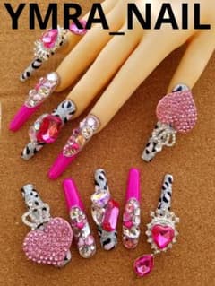 超鬼ロングネイル ギャルネイルチップ No.174 - メルカリ