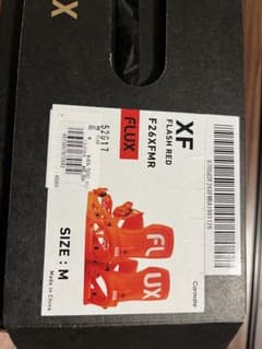 FLUX XF 25-26 ビンディング M Flash Red - メルカリ