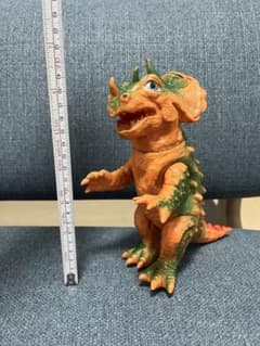 トリケラン ソフビ 三浦トーイ パチ怪獣 昭和レトロ マルサン