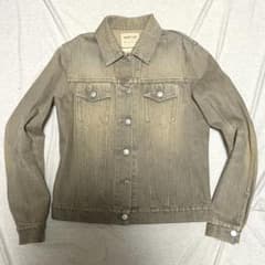 超希少】helmut lang 本人期 デニムジャケット 40 グレー深水光太