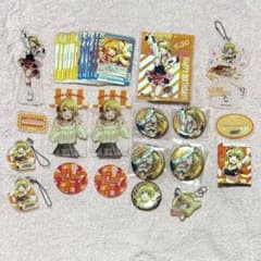 匿名配送】D4DJ 愛本りんく グッズまとめ売り 缶バッジ アクスタ 他