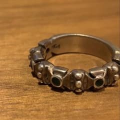 トラヴィスワーカーFORMEE RING wite エメラルド 14号 - メルカリ