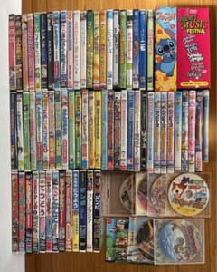 ディズニーなど子供向け DVD まとめ売り 約80枚セット 未検品 - メルカリ