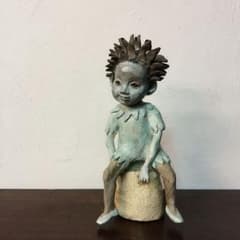 結城美栄子】陶人形 作家もの - メルカリ