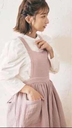 辻ちゃんプロデュース parsley エプロン ダスティピンク 即完売品