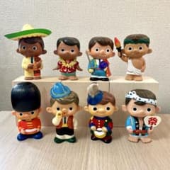 昭和レトロ 当時物 富士銀行 ソフビ 貯金箱 8個 - メルカリ