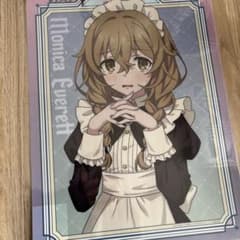 サイレント・ウィッチ くじ引き堂 B賞クリアポスター モニカ メイド服