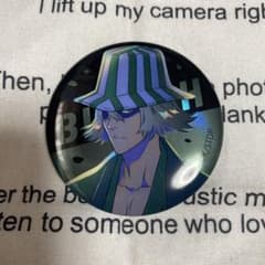 BLEACH 千年血戦篇 メタリック 缶バッジ カミアニTOUCH 浦原喜助