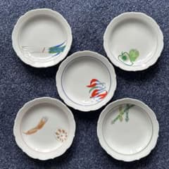 深川製磁 野菜柄 小皿5枚セット - メルカリ