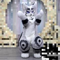 ケモノ 着ぐるみ コスプレ ファースーツ コスチューム マスク fursuit