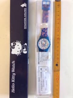 シンガポール航空 ハローキティ 腕時計 - メルカリ