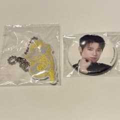 INI 木村柾哉 絵文字キーホルダー＋ミニ缶バッジXQUARE カプセルトイ