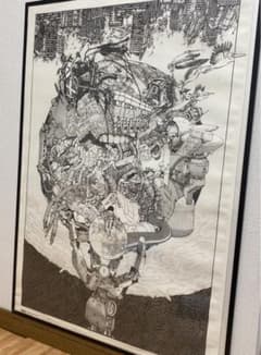 大友克洋 原画展 B1 ポスター AKIRA FIRE BALL GENGA展 - メルカリ