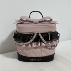 honeymew ハニーミュウ ビッグリボンバニティショルダー ピンク - メルカリ