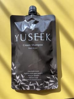 YUSEEK Cream Shampoo ダークブラウン 350g - メルカリ