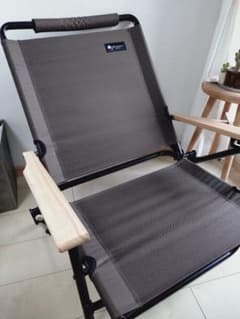 柘榴様専用】LOGOS グランベーシック 折りたたみチェア カーキブラウン