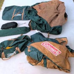 中古 コールマン テント タフワイドドームIV300 スタートパッケージ